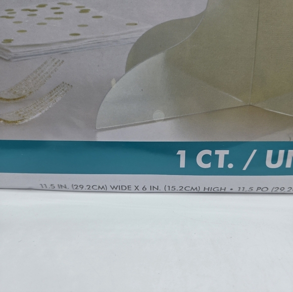 Unique Party Gold Foil Stamped Paperboard Cake Cupcake Stand - Picture 5 of 7